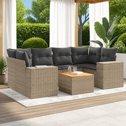 7 Piece Outdoor Sofa Set with Storage Bags