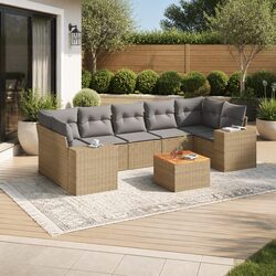 Versatile 8-Piece Outdoor Sofa Set for Your Home