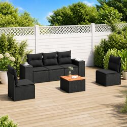 Versatile 6-Piece Garden Sofa Set for Any Outdoor Use