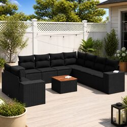 Practical 10 Piece Outdoor Sofa Set for Any Space