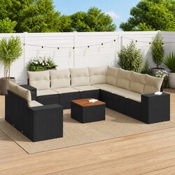 Versatile 10 Piece Garden Sofa Set for Any Setting