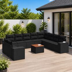 Versatile 11-Piece Garden Sofa Set for Outdoor Enjoyment