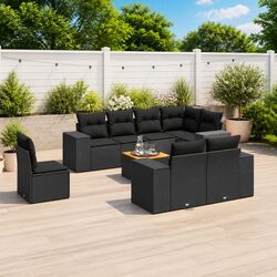 Versatile 9 Piece Outdoor Sofa Set for Any Setting