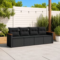 Practical 4-Piece Sofa Set for Any Outdoor Setting