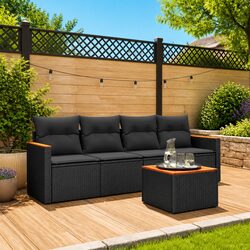 Practical 5-Piece Garden Sofa Set for Your Outdoor Retreat