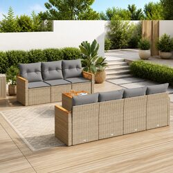 Practical 8-Piece Outdoor Sofa Set for Any Space