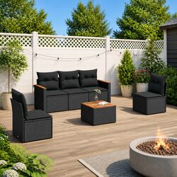 Practical 6-Piece Sofa Set for Any Outdoor Setting