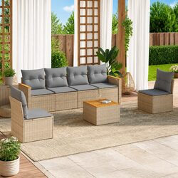 Versatile 7 Piece Outdoor Sofa Set for Any Setting