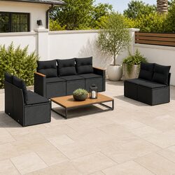 Perfect Outdoor Solution: 7-Piece Sofa Set for Your Home