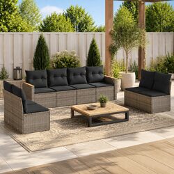 Versatile 8 Piece Garden Sofa Set for Any Setting