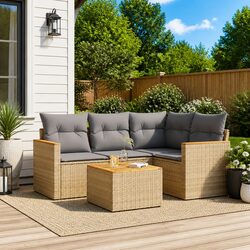 5 Piece Garden Sofa Set: Perfect for Your Outdoor Setup