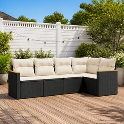 Practical 5-Piece Sofa Set for Outdoor Living