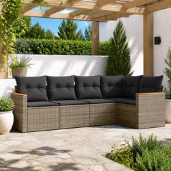 Practical 5-Piece Outdoor Sofa Set for Various Spaces