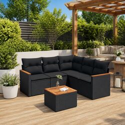 Practical 6-Piece Garden Sofa Set for Your Outdoor Needs