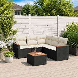 Practical 6-Piece Garden Sofa Set for Your Outdoor Living