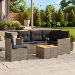 Versatile 6-Piece Outdoor Sofa Set for Any Space