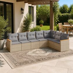 Practical 7 Piece Sofa Set for Your Outdoor Living Space