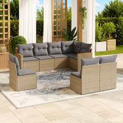 Versatile 8 Piece Outdoor Sofa Set for Any Space