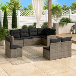 Practical 8 Piece Garden Sofa Set for Your Home