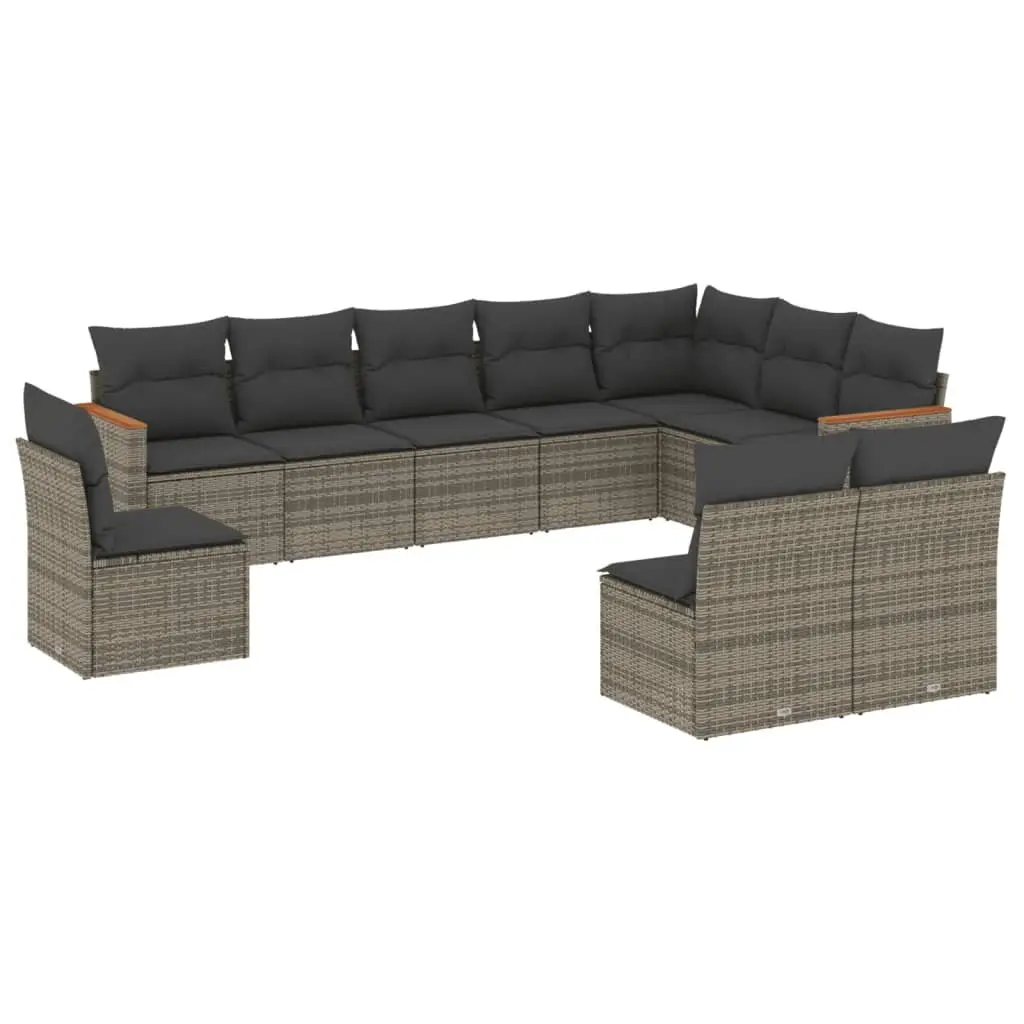 10-Piece Sofa Set for Outdoor Gatherings