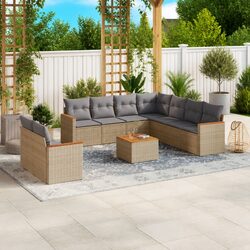 Versatile 10-Piece Garden Sofa Set for Every Outdoor Space
