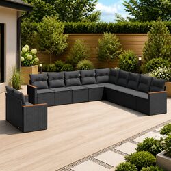 Perfect for Your Outdoor Gatherings: 11-Piece Sofa Set