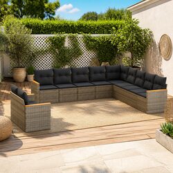 11-Piece Garden Sofa Set Ideal for Outdoor Relaxation