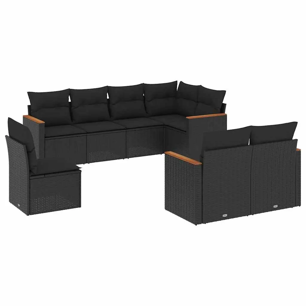8 Piece Sofa Set for Outdoor Relaxation