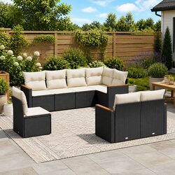 Practical Uses of an 8-Piece Garden Sofa Set Outdoors