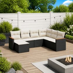 Versatile 7-Piece Sofa Set for Your Outdoor Living