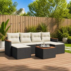 Practical 7 Piece Garden Sofa Set for Versatile Outdoor Use