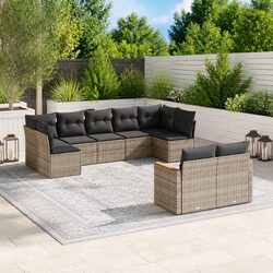 Practical 9 Piece Outdoor Sofa Set for Every Gathering