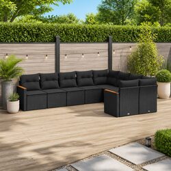 Practical 9-Piece Outdoor Sofa Set for Any Patio