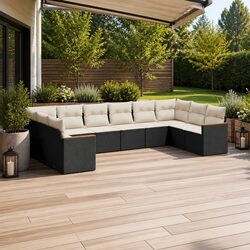 Practical 10-Piece Sofa Set for Your Patio Needs