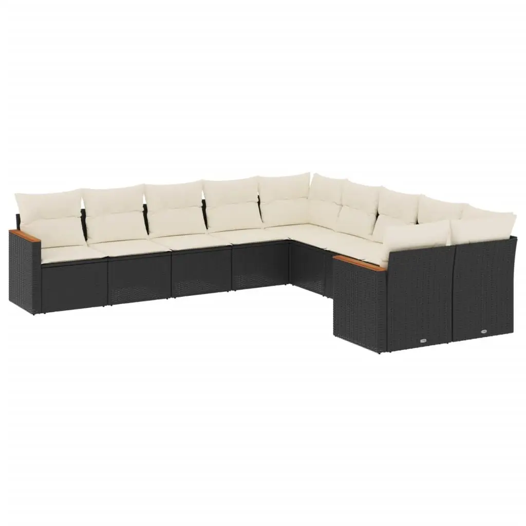 10-Piece Sofa Set for Outdoor Spaces