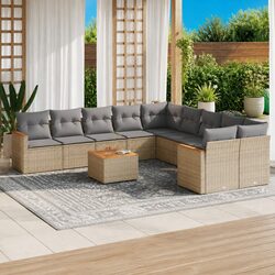 Versatile 11-Piece Garden Sofa Set for Your Outdoor Space