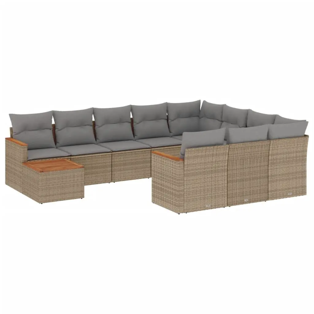 11-Piece Outdoor Sofa Set for Relaxation
