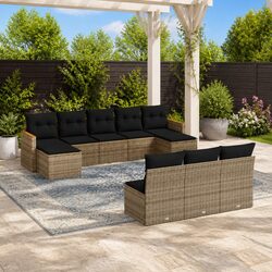 Versatile 10-Piece Sofa Set for Your Outdoor Needs