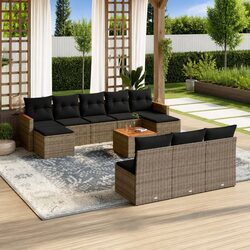 Practical 11 Piece Garden Sofa Set for Your Home