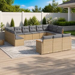 Perfect 13-Piece Sofa Set for Your Outdoor Spaces