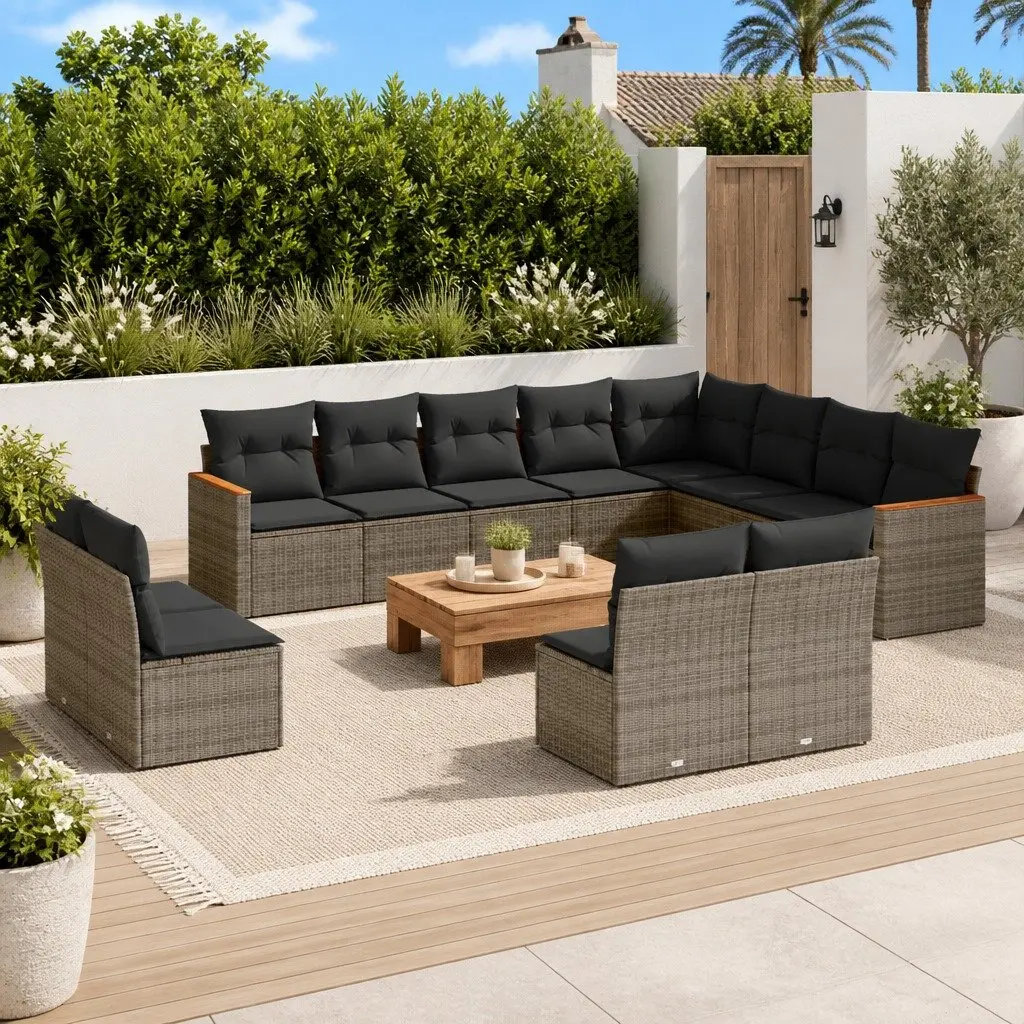 12 Piece Sofa Set for Outdoor Living