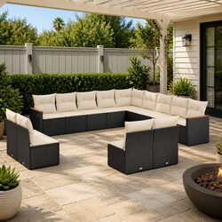 Functional 13 Piece Sofa Set Perfect for Outdoor Use