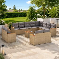 Versatile 13 Piece Outdoor Sofa Set for Any Space