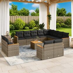 Practical 13-Piece Garden Sofa Set for Your Home