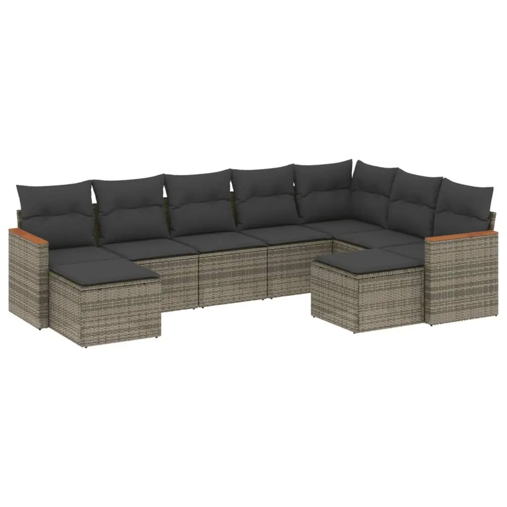 9 Piece Garden Sofa Set for Relaxation