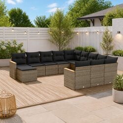 Practical 12 Piece Garden Sofa Set for Any Outdoor Space