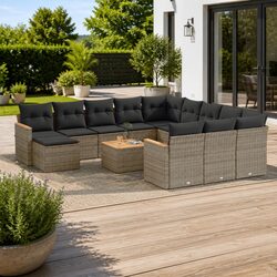 Practical 13 Piece Garden Sofa Set for Your Outdoor Area