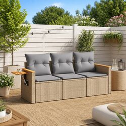 3 Piece Garden Sofa Set: Ideal for Backyard Comfort
