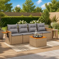 Ideal 5-Piece Garden Sofa Set for Your Patio or Terrace