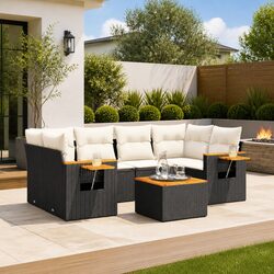 Versatile 7 Piece Garden Sofa Set for Any Outdoor Setting